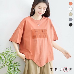 2025年新商品 T 恤/上衣 Design 切换 非对称 L尺寸