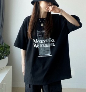 【2025春夏新作】マネートークス・プリントTシャツ