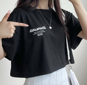 T-shirt Cropped Smile [S/S NEW]