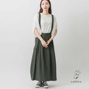 2025年新商品 背带裙/连体裙 马甲裙 2WAY/两用 棉 茧形