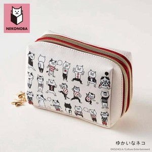 NEKONOBA ネコノバ ニコイチポーチ 小物入れ かわいい おしゃれ コンパクト キャラクター 猫 ネコ 動物