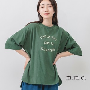 【2025SS新作】新色追加　再入荷！　SZスラブ天竺刺繍入り半袖Tシャツ　刺繍　Tシャツ