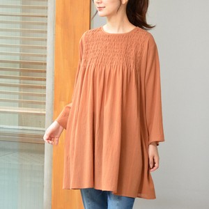 Button Shirt/Blouse Shirring 8/10 length