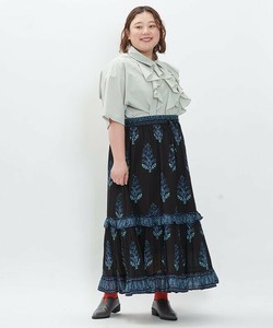 【2025春夏新作】ボタニックプリントSK（大きいサイズ）