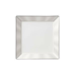 NIKKO(ニッコー) ELITE MODERN(エリートモダン) 25cm角皿 シルクプラチナム 11733-4719