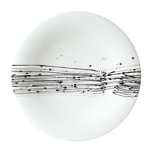 NIKKO(ニッコー) コシノヒロコ 墨の瞬 拍(HAKU) 27cmプレート 11116-0027