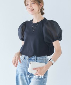 T-shirt T-Shirt A-Line Summer Puff Sleeve Dumbo Spring