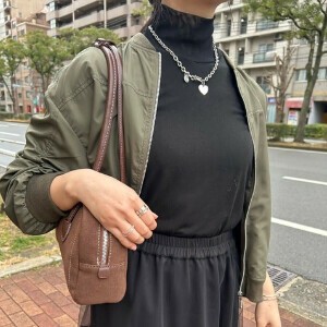 夹克 黑 褶边/褶皱袖子 束腰夹克
