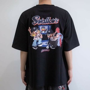 NEWJACKxプロ野球コラボ TシャツNJY252-2446/東京ヤクルトスワローズ