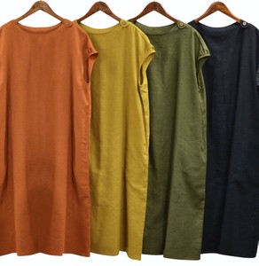 Casual Dress Cotton Linen Made in Japan