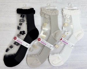 短袜 袜子 数量限定 花卉图案