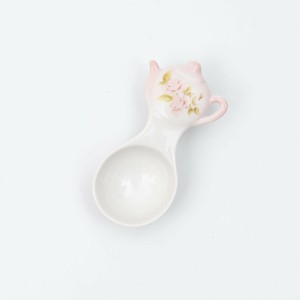 ＜新作・予約＞【日本製】茶さじ［花柄/ダイアナローズ/薔薇/レトロ/アンティーク/大人可愛い/スプーン］