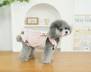 犬服 2色5サイズ ドッグウェア ペット服 さくらんぼ