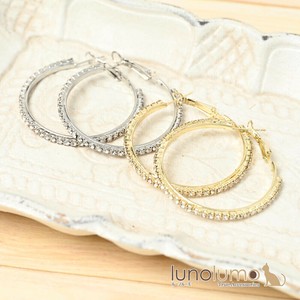 Pierced Earringss Ladies fashion Sparkle Rhinestone