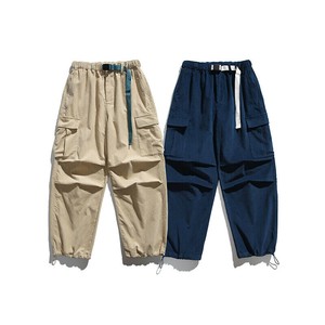 P22216 ロング パンツ  日系 メンズ ヴィンテージ 2025春夏新作 無地 ワイド 韓国風 スラックス ズボン