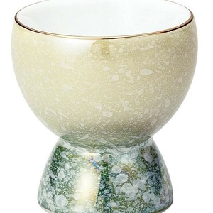 光綺 茶湯器 有田焼 イエロー/グリーン 32j800q600072