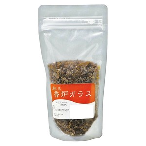 洗える香炉ガラス M粒 300g アンバー 35111du400002