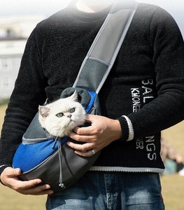 ペット キャリーバッグ 11色2サイズ 犬 猫 通気性 お出かけ ショルダーバッグ