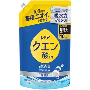 レノアクエン酸in超消臭超無臭さわやかシトラスの香り（微香）つめかえ用超特大サイズ