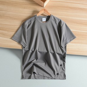 Tシャツ  ラウンドネック 半袖 無地  快適 メンズアパレル    WXB405