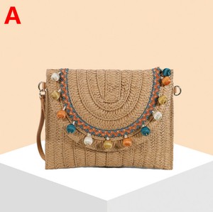 クラッチバッグ 草編み  レディース ファッション   MBQ1824
