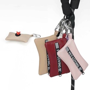 ペット用品  携帯マナーポーチ 6色 バッグ うんち袋収納 小物収納 消臭 お散歩グッズ