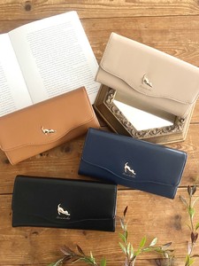 NEW〜人気の伸び猫シリーズ【人気の長財布・4色展開】伸び猫長財布　＜2025＞