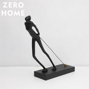 シンプルクリエイティブ ロープ付き人形摆飾 リビング/玄関/ホーム テーブル装飾品