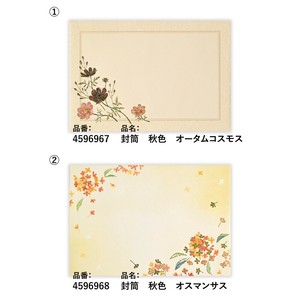 封筒　秋色【日本製】