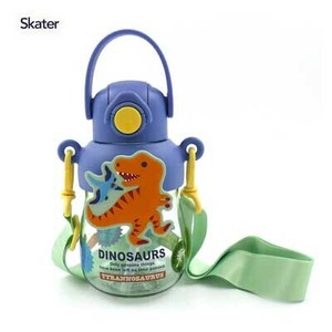 Water Bottle with Mascot Skater 650ml