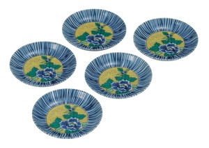 Kutani ware Small Plate 3.8-go Assortment