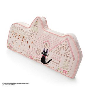 スタジオジブリ　魔女の宅急便 ジジ たそがれて ダイカットクッション　ぬいぐるみ