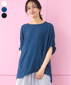 2025年新商品 T 恤/上衣 针织衫 蝙蝠袖 两侧切换 6分袖
