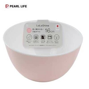 Mixing Bowl Pink PEARL METAL Antibacterial Clear 16cm Made in Japan