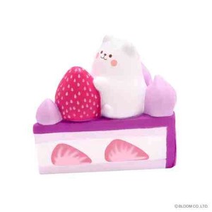 【スクイーズ ブルーム 】スクイーズ おおきないちごのショートケーキ ブルーベリー BLOOM SQUISHY