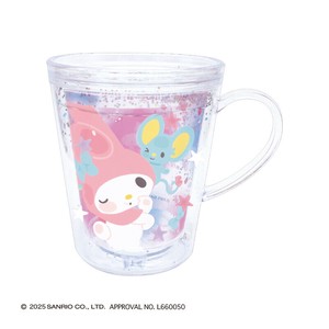 【先行受注】ゆらゆらグリッターカップ サンリオキャラクターズ 予約〆7/26