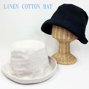 Bucket Hat Ladies fashion Linen Cotton S/S