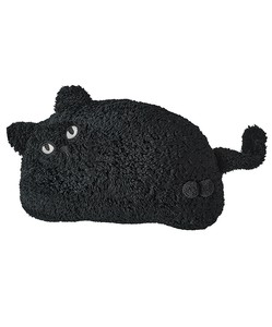 靠枕/靠垫 黑 黑色 抱枕 猫