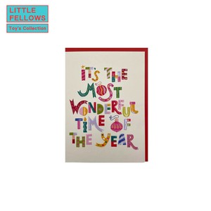 ■2025X'mas　先行予約■　【RASPBERRY BLOSSOM】グリーティングカード　It's the Most Wonderful