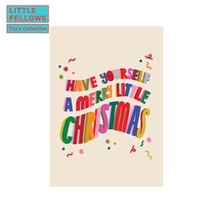■2025X'mas　先行予約■　グリーティングカード　Have yourself Merry Little Christmas