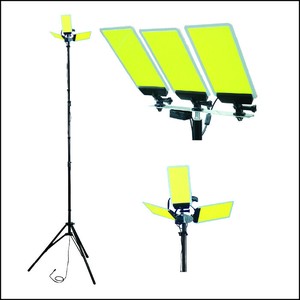 日本製 made in japan DC12V COB3灯式スタンドライト 昼光色 DC001ST-3