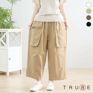 【2025新作】【再入荷】【M~L】ワイドポケット付きワイドパンツ(N52-093) (5号店)FM5