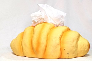 ハーフサイズのティッシュ入れまんねん！【クロワッサンティッシュケース】