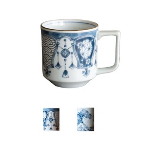 Shonzui 染付 12ozマグ（全2種）　自家需・単品 【日本製 美濃焼】