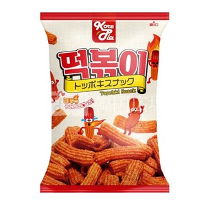 KorePla シンダンドン 1番地 トッポキスナック 75g 韓国お菓子 トッポッキ味お菓子