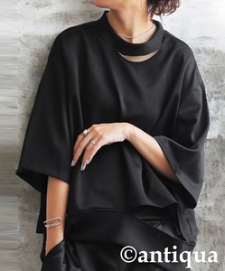 [antiqua] T-shirt Half Sleeve Ladies fashion