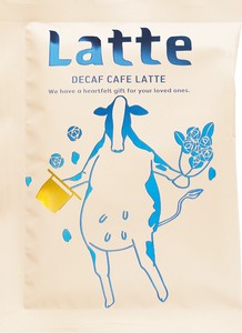 【予約・8月下旬発送】ラッピング　ラテ　1pc　BL　【カフェインレスカフェラテ／ギフト】