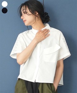2025年新商品 衬衫 缝线/拼接 衬衫