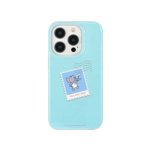 トムとジェリー iPhone15Pro対応ソフトケース タフィー TMJ-202C
