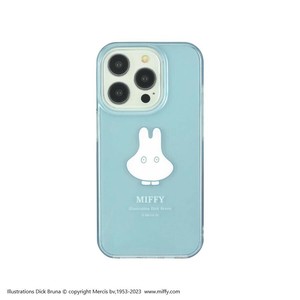 ミッフィー iPhone15 Pro対応ソフトケース おばけごっこ MF-446C